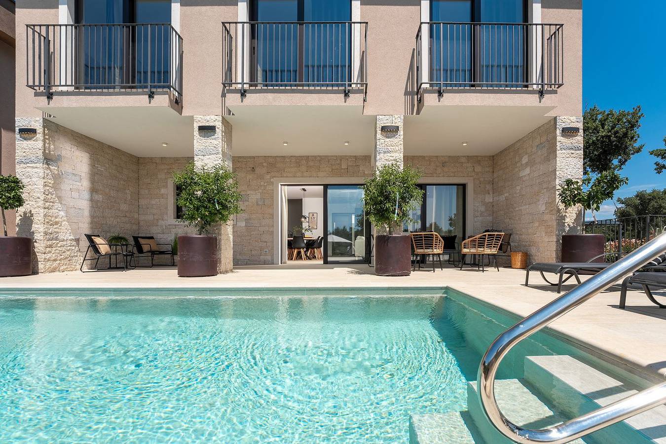 Extravagante Villa mit Sauna, Privatpool, Billard, Bbq in Poreč, Grad Poreč