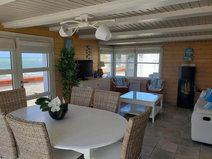 Location de vacances pour 6 personnes, avec vue et jardin dans Plage de Hacqueville - 4