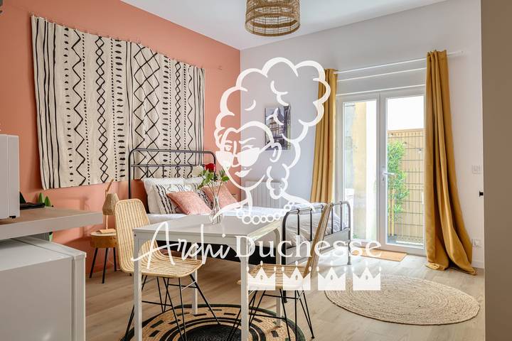 Studio für 2 Personen, mit Terrasse - 1