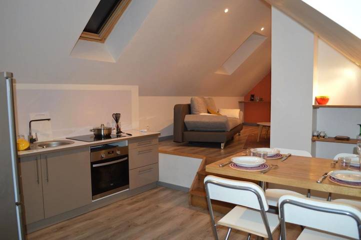 Maison de vacances pour 4 personnes, avec vue et terrasse