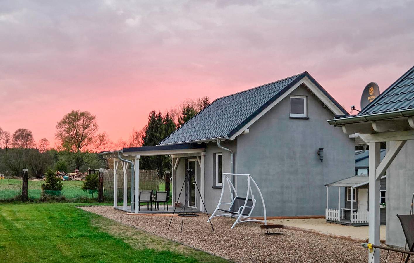 Ferienhaus für 6 Personen mit Terrasse in Lebus (Polen)