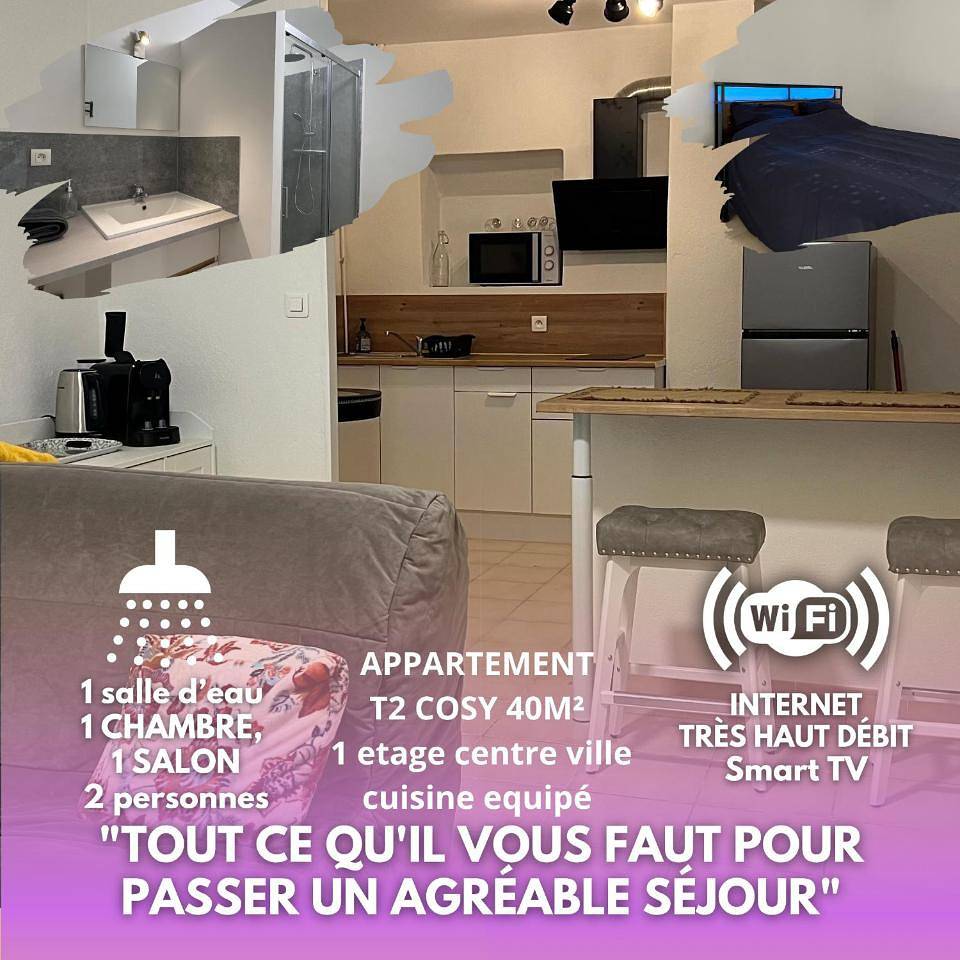 Appartement entier, One-Bedroom Apartment in Pierrelatte, Région de nyons