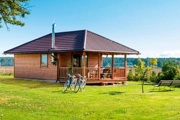 Ferienhaus für 6 Personen, mit Terrasse und Garten, mit Haustier in Polen