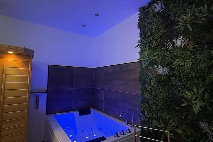 Ferienhaus für 4 Personen, mit Garten und Whirlpool - 1