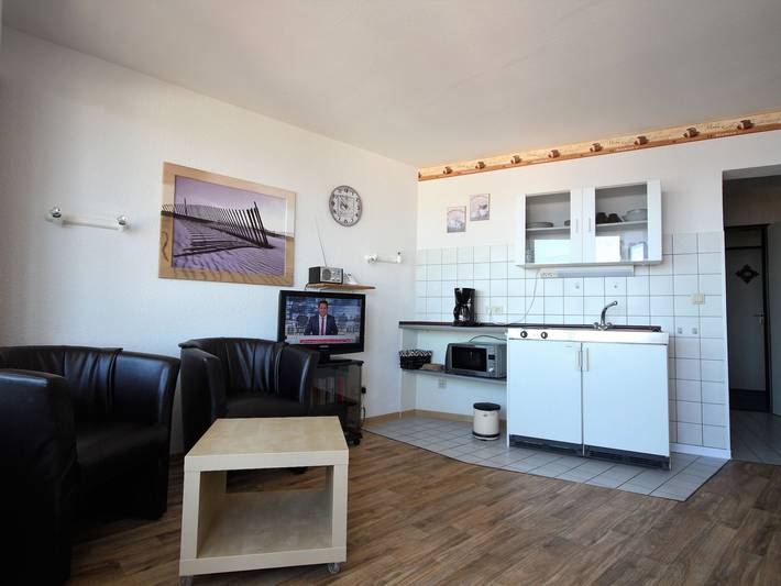 Hütte für 2 Personen, mit Seeblick und Balkon in Cuxhaven