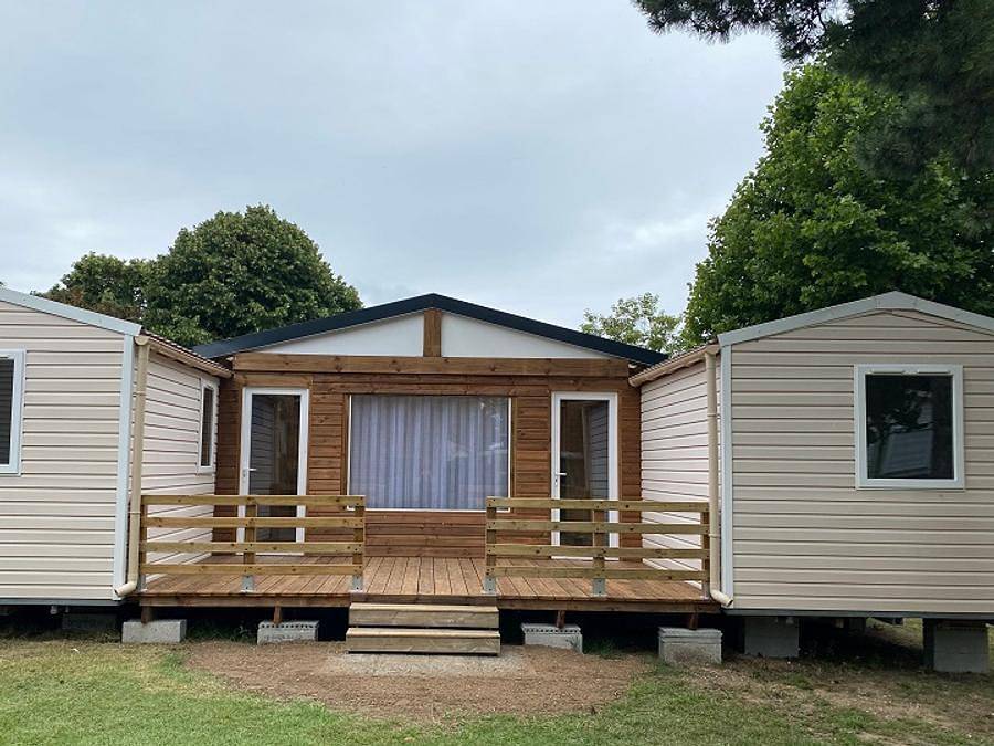 Camping Le Royan - Mobilheim 10 personen - Tribu 8/10 Personen in Royan, Côte de Beauté