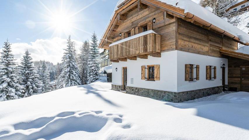 Chalet für 11 Personen, mit Sauna und Balkon in Sankt Michael im Lungau