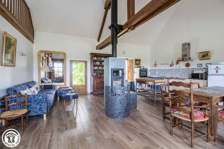 Maison de vacances pour 5 personnes, avec balcon et jardin