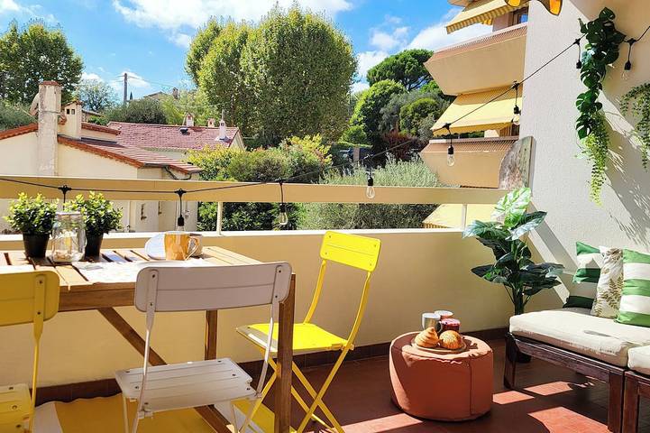 Ferienwohnung für 4 Personen, mit Balkon in Vence