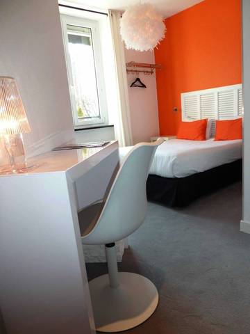 Hôtel pour 2 personnes, avec terrasse dans Gare De Rennes
