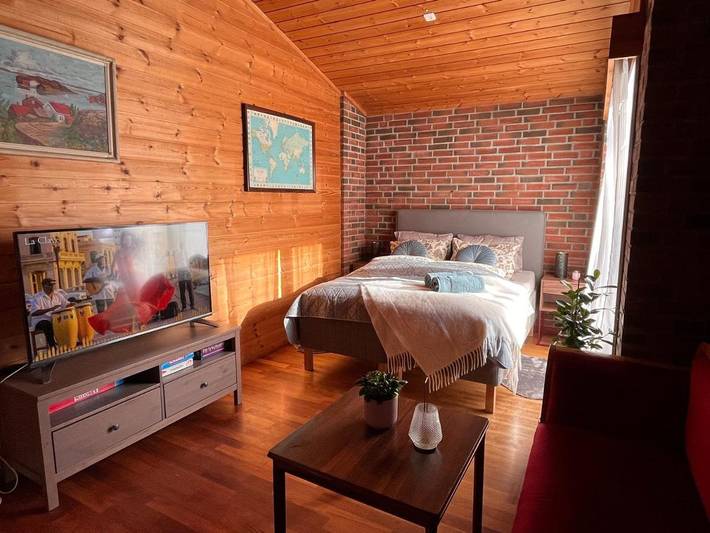 Casa de huéspuedes para 2 personas, con terraza y jardín en Oslo