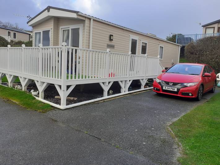 Glamping for 4 people, with pets in Cardigan Bay