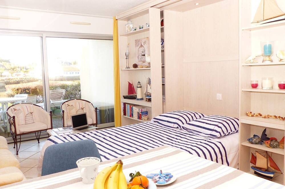 Appartement entier, Charmant studio vue sur mer à Locmariaquer in Locmariaquer, Côte des Mégalithes