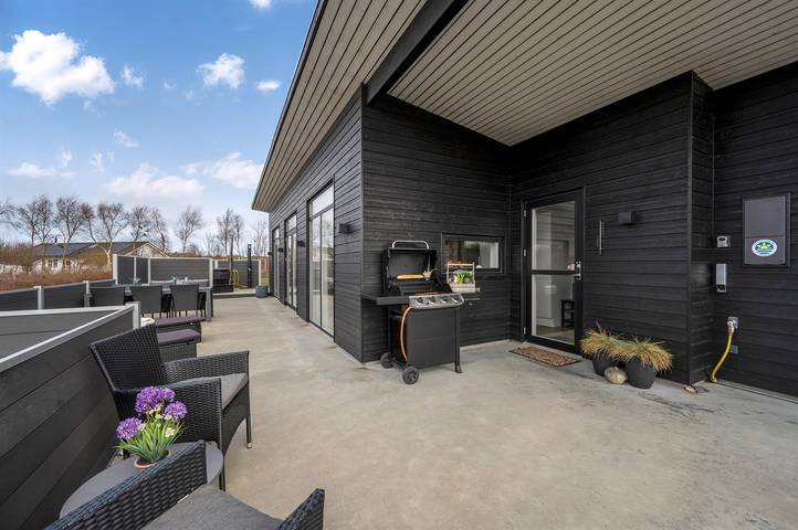 Ferienhaus für 6 Personen, mit Terrasse in Hemmet