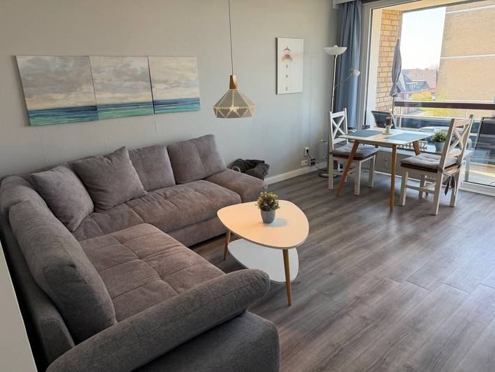 Ferienwohnung für 3 Personen, mit Balkon und Terrasse in Büsum - 4