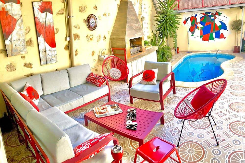 Magnificent house with heated pool 10 minutes from the beach in Florensac, Mittelmeerküste (Frankreich)