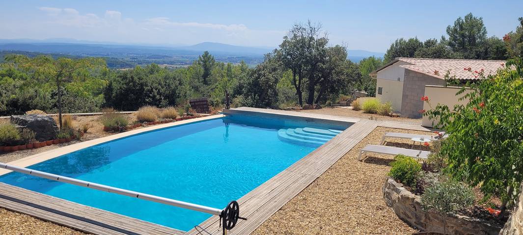 Casa cómoda y climatizada en plena naturaleza con vistas panorámicas in Azillanet, Region de Béziers