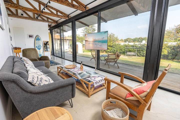 Ferienhaus für 6 Personen, mit Garten und Ausblick - 1