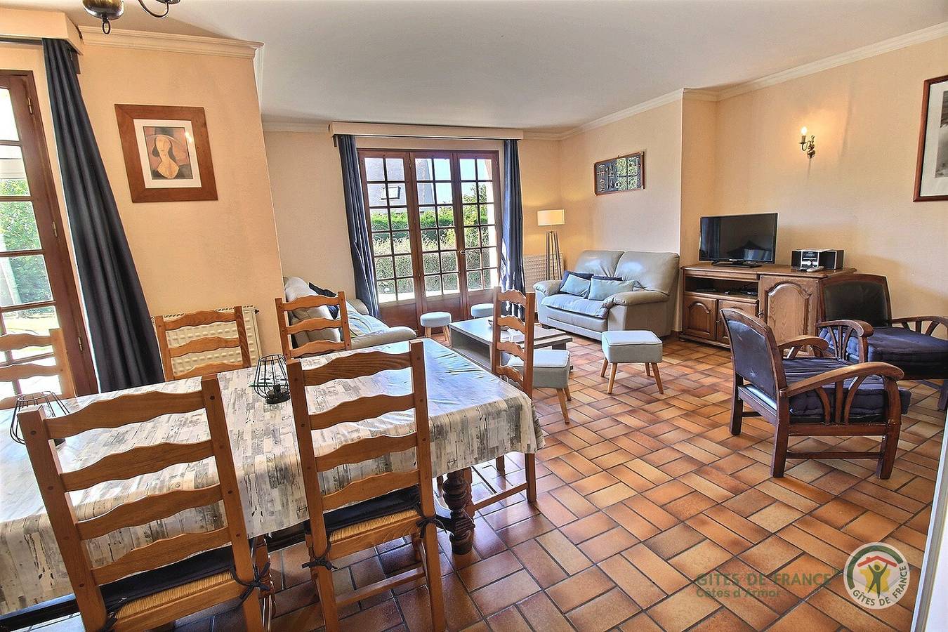 Gîte für 8 Personen mit Terrasse in Lamballe-Armor, Côte de Goëlo