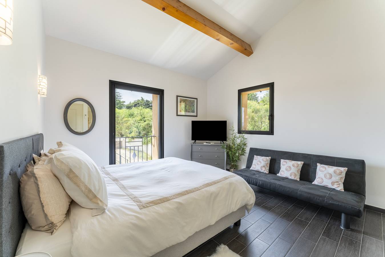 Chambre pour 2 Personnes dans Crillon-le-Brave, Parc naturel régional du Mont-Ventoux