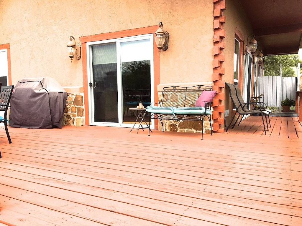 Exklusive Kabine-schöne, weite Aussicht auf den Lake Travis-2 Hektar, Zugang zum See in Travis County