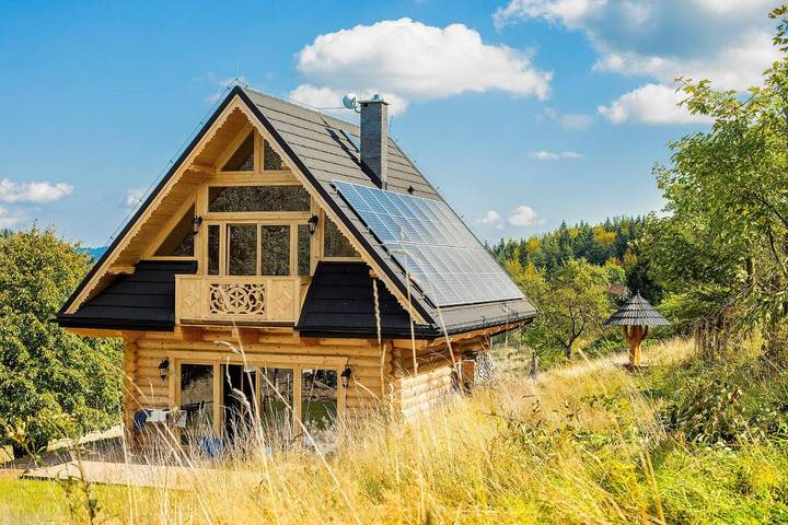 Gîte pour 6 personnes, avec Balcon et Terrasse ainsi que Jardin et Vue à Stryszawa - 2