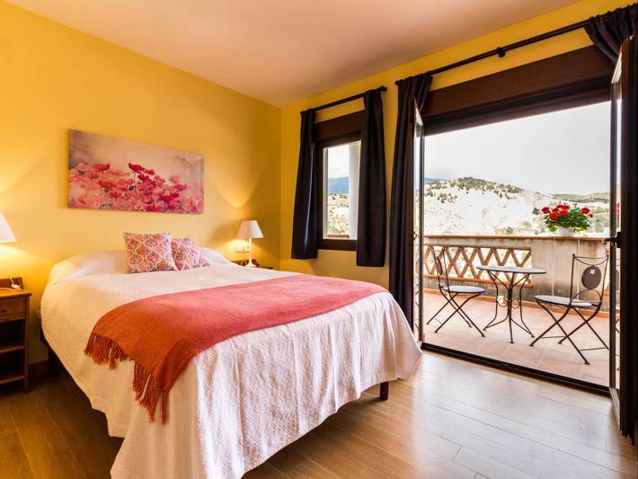 Fabulosa villa con piscina privada y vistas in Cónchar, Villamena