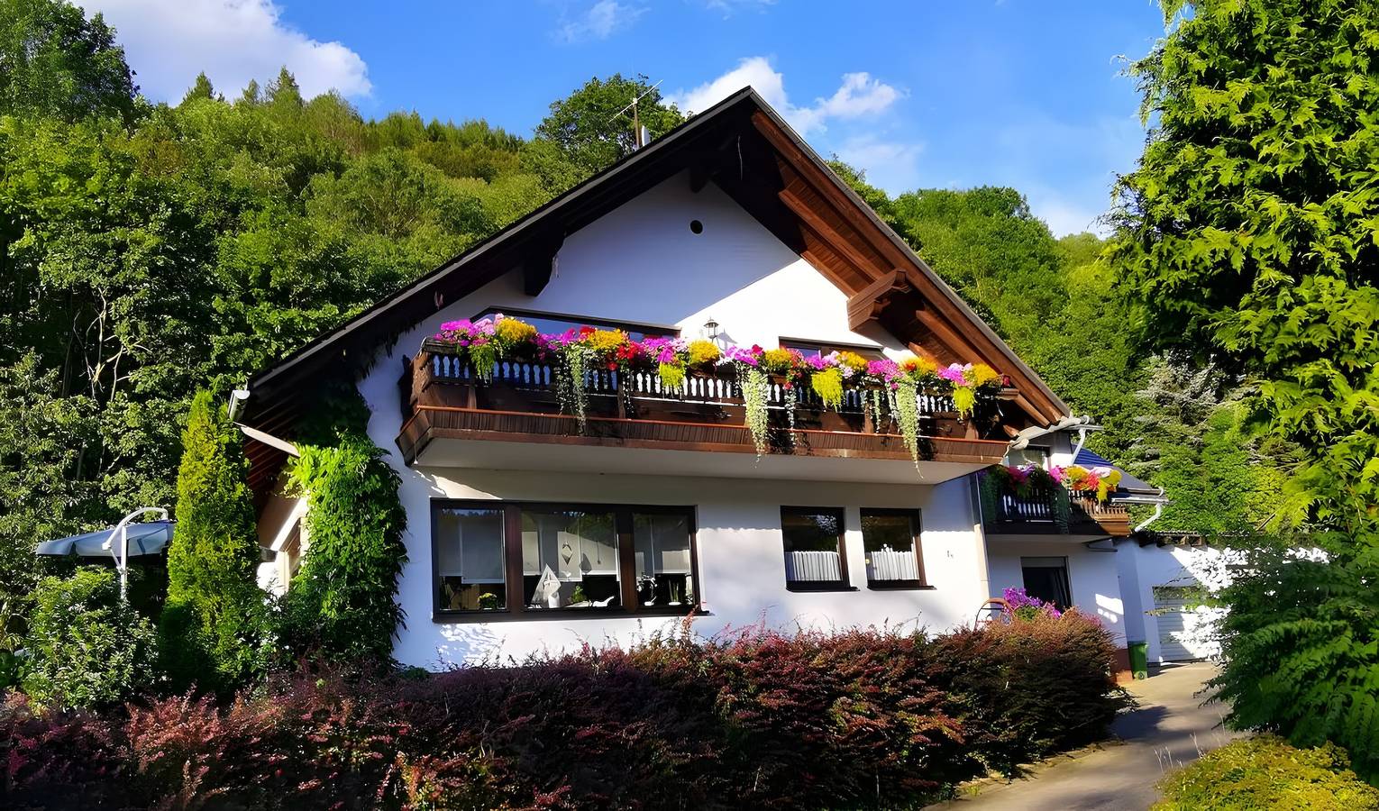 Ganze Wohnung, Apartment 'Fewo A' mit Bergblick, Balkon und Wlan in Willingen, die Mittelgebirge