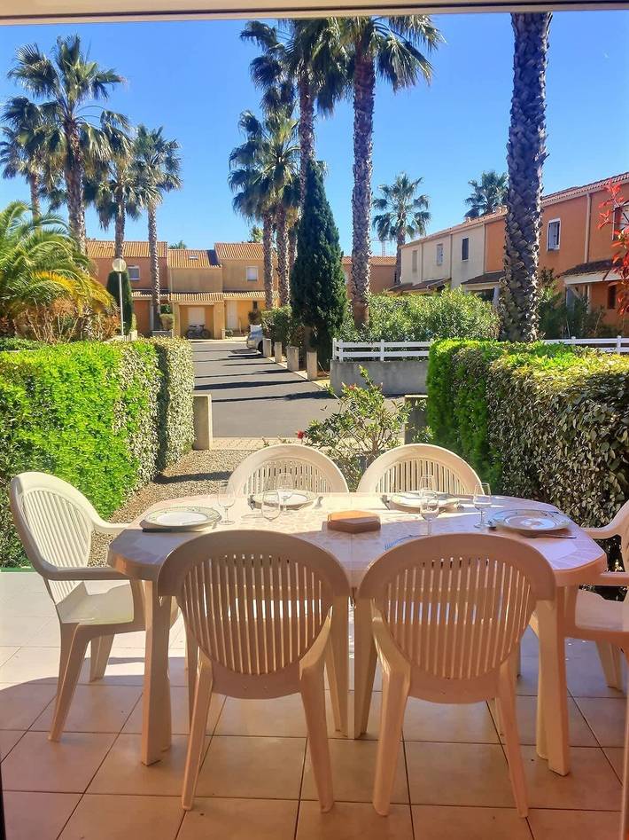 Location de vacances pour 4 personnes, avec balcon/terrasse et piscine à Valras-Plage - 3