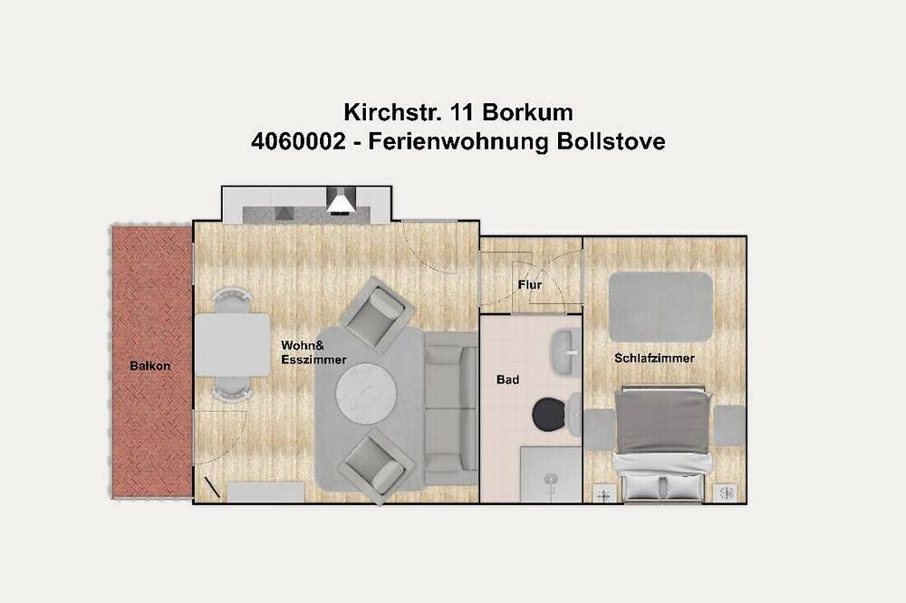 Gemütliche Ferienwohnung mit Balkon! — Bild 5