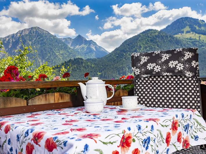Ferienhaus für 2 Personen, mit Balkon in Bad Oberdorf