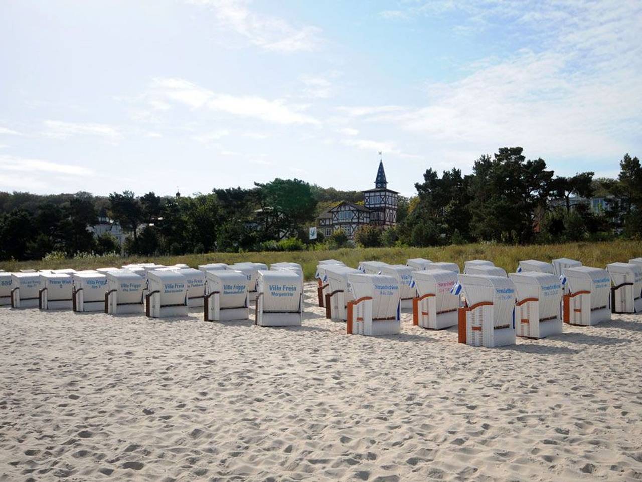 Ganze Ferienwohnung, Binz - Feriendomizil zum Strandkorb / Asm - Appartement 3 in Ostseebad Binz, Binz