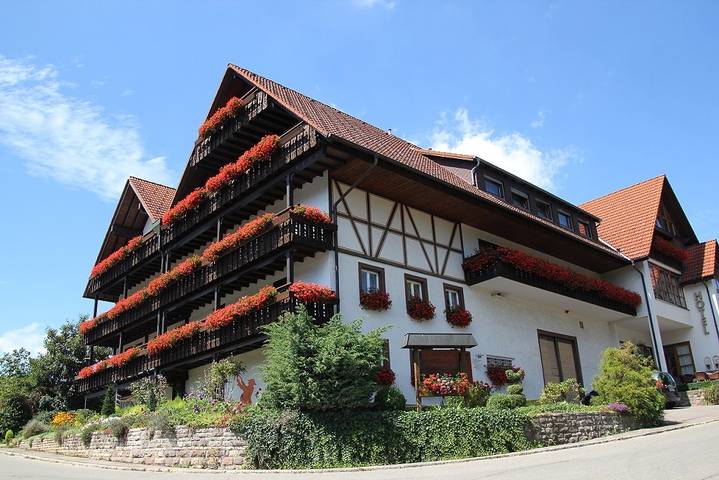 Hotel-Restaurant Waldblick-Bsr - Einzel Zimmer Kompakt Retro ohne Balkon in Donaueschingen, Mittlerer Schwarzwald