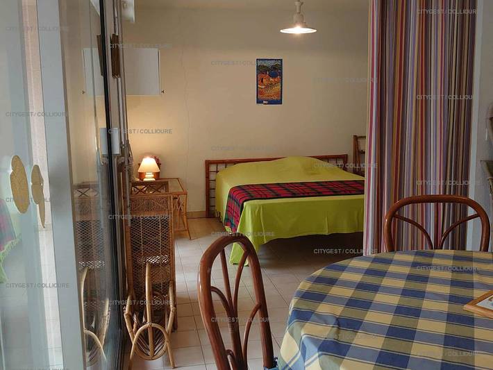 Ganzes Studio, Gemütliches Studio nahe Strand mit Parkplatz und Klimaanlage in La Côte Vermeille, Collioure
