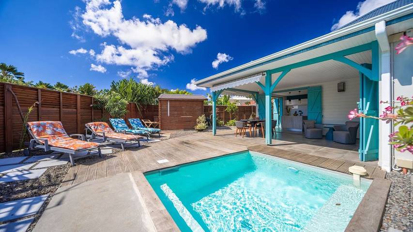 Villa für 6 Personen, mit Pool und Garten sowie Terrasse in Martinique