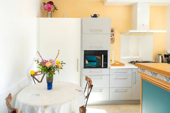 Ganze Wohnung, Appartement „Gîte à Sare“ mit Bergblick, privater Terrasse und Wlan in Sare, Bayonne und Umgebung