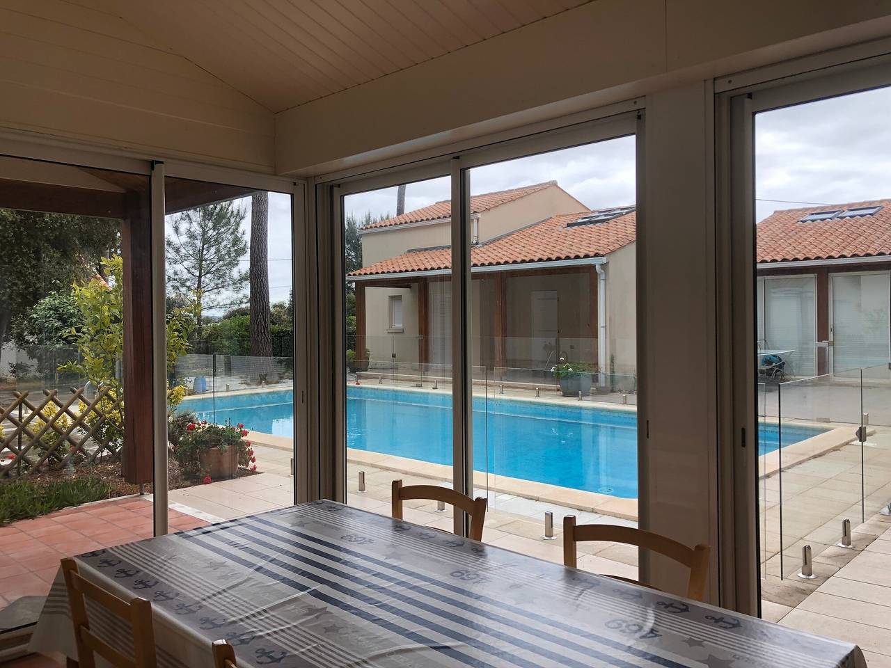 Ferienhaus mit Gemeinschaftspool, Privatterrasse und Gemeinschaftsgarten in Saint-Trojan-les-Bains, Côte de Beauté