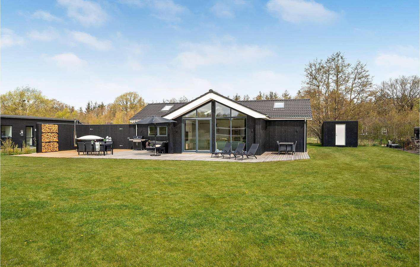 Ferienhaus für 10 Personen mit Sauna in Glesborg, Djursland