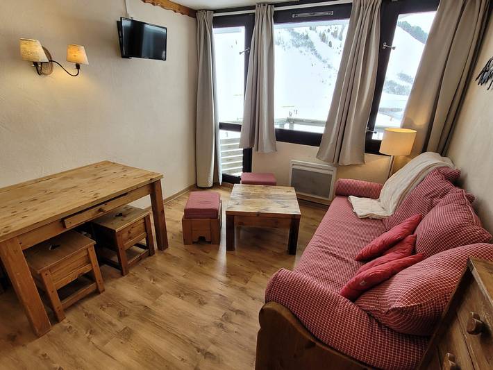 Gîte pour 4 personnes, avec Balcon dans Aime 2000 - 4