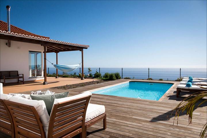 Villa voor 6 personen, met Terras en Tuin op La Palma