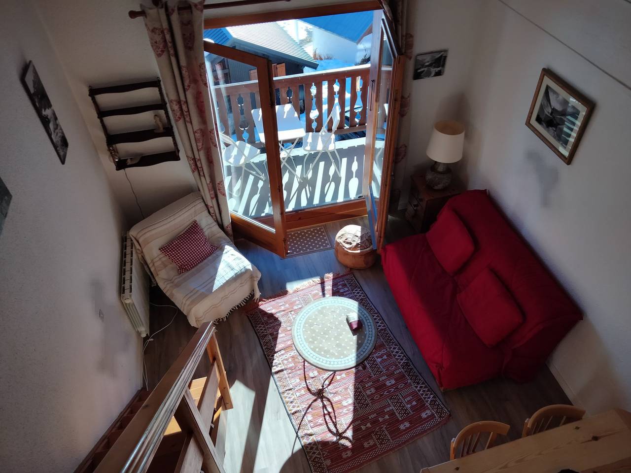 Studio entier, Studio mezzanine 4 personnes 3* exposé Sud in Valloire, Région de Saint-Jean-de-Maurienne