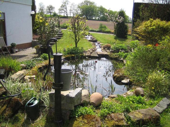Ferienwohnung für 4 Personen, mit Terrasse und Garten