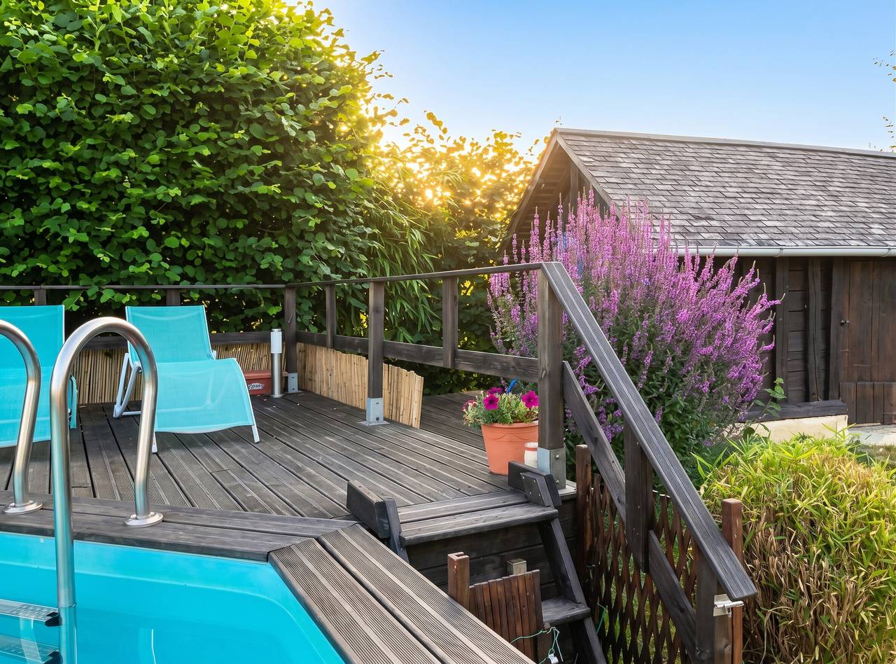 Maison charmante à Notre-Dame-du-Touchet avec piscine partagée in Mortain-Bocage, Région d'Avranches