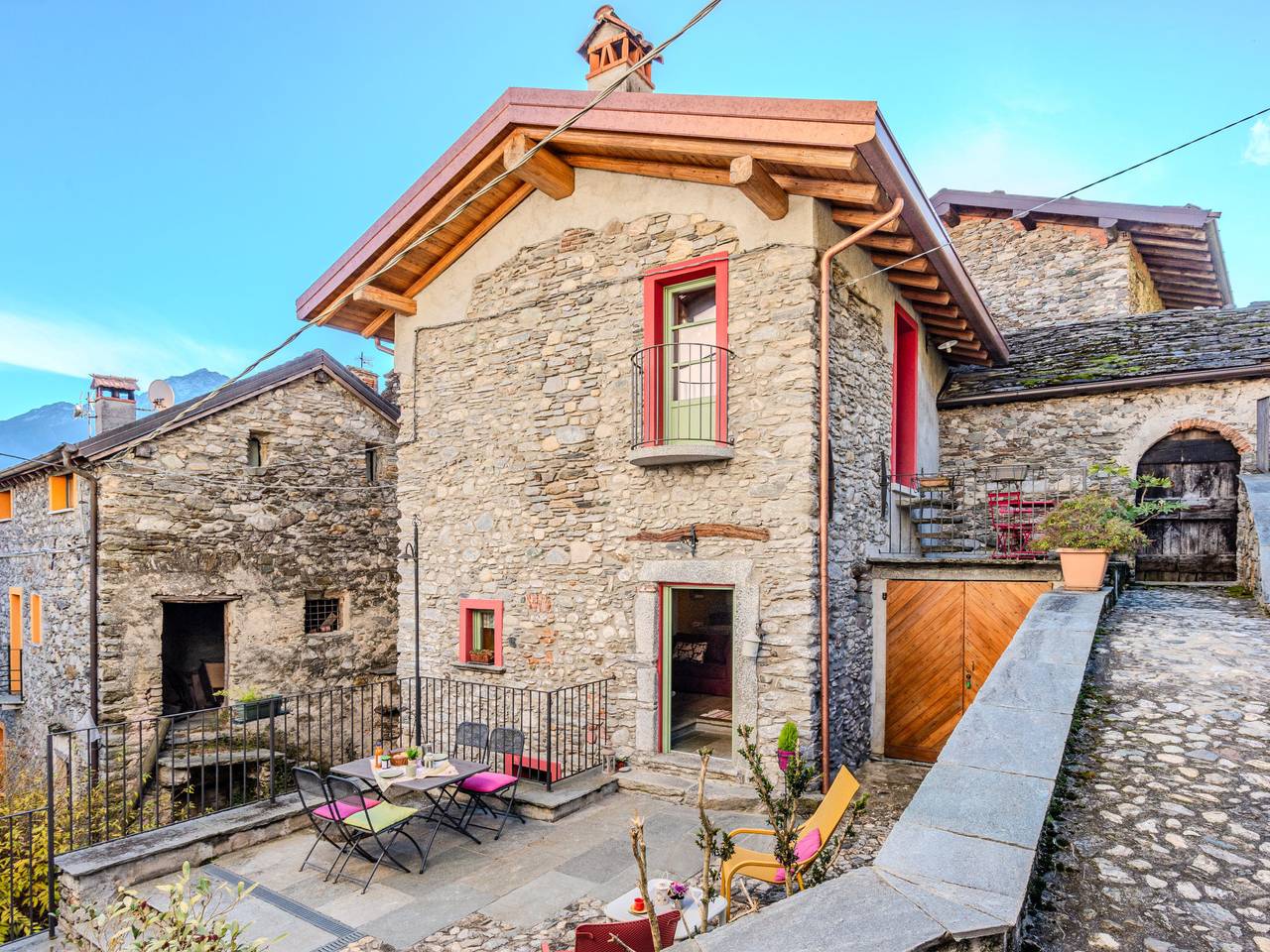 Tuschaus in Gaggio (Vercana), Domaso