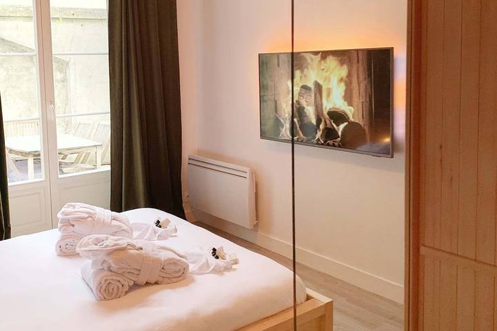 Apartamento entero, Suite Cosy Flat Senlis Hyper-Centre with Private Sauna in Senlis, Río Oise