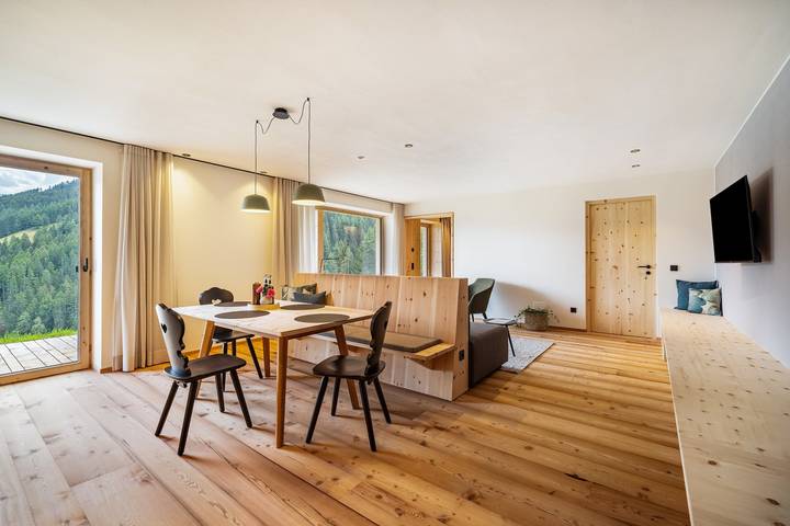 Ganze Wohnung, Ferienwohnung 'Mucher Michl' mit Bergblick, privater Terrasse und Wlan in Ulfas, Moos in Passeier