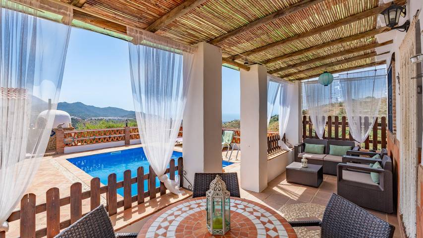 Casa rural para 4 personas, con balcón/terraza y piscina en Frigiliana - 4