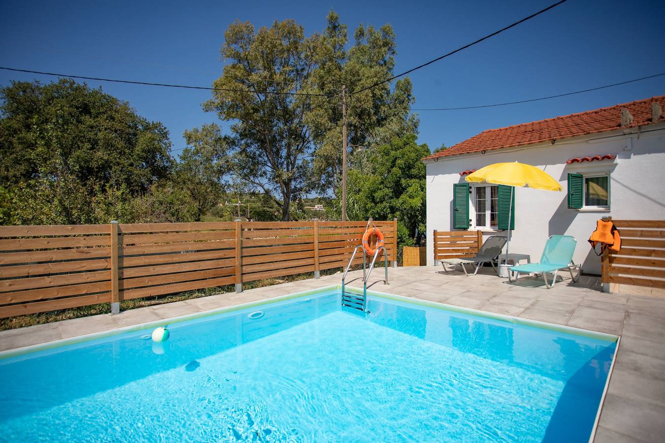 Vakantiehuis voor 5 personen met uitzicht in Corfu