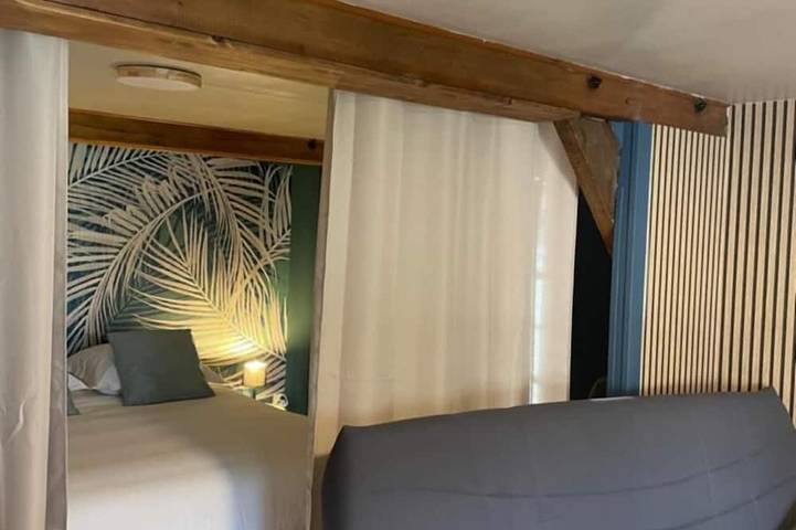 Ganze Wohnung, La Palme Bleue>2/4 pers+1 baby in Saint-Aignan, Romorantin-Lanthenay und Umgebung