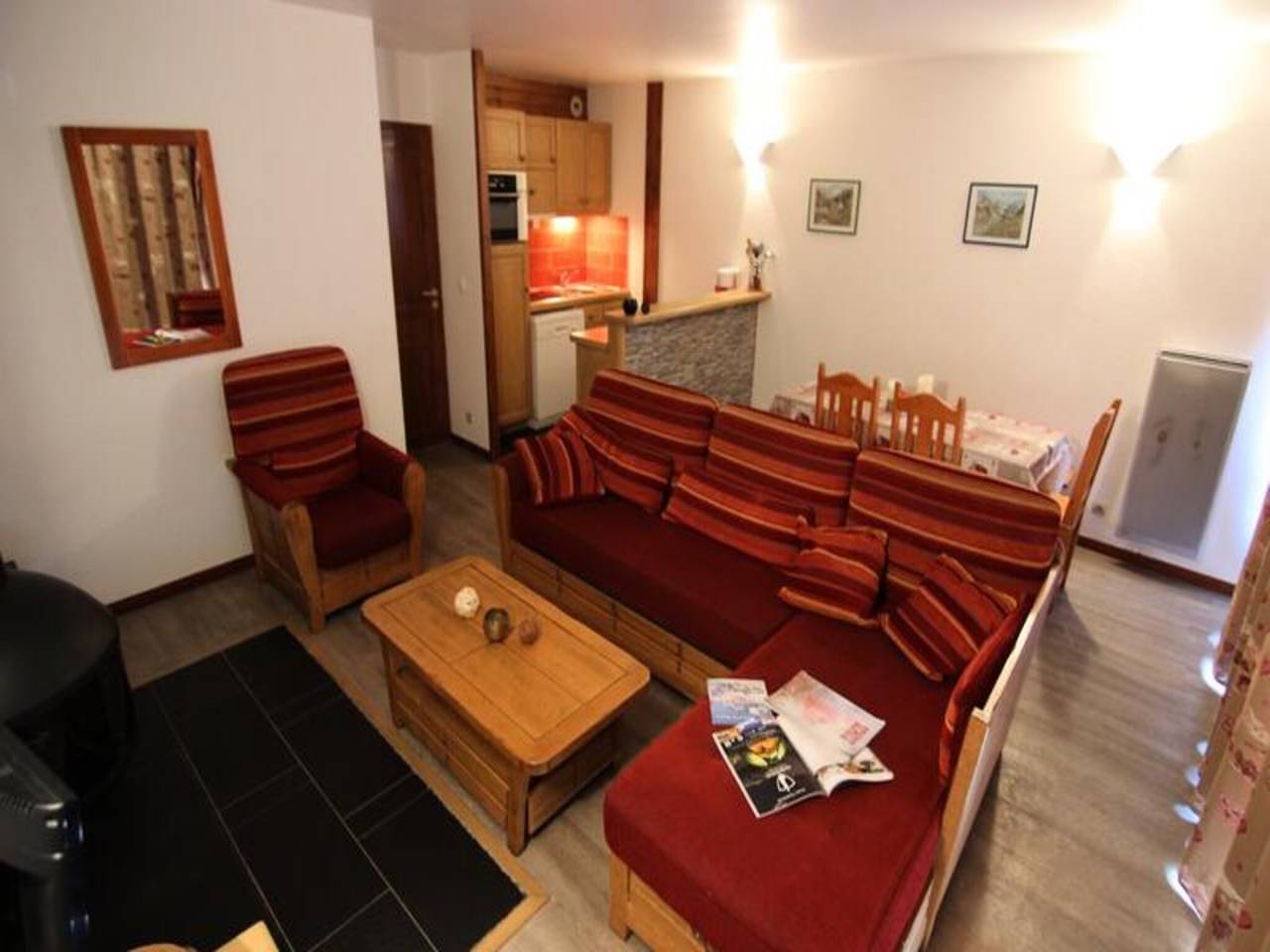 Geheel appartement, Chalet Beausoleil Appartement 6 Personen 50M² Mooi Uitzicht in Val Thorens, Les Trois Vallées